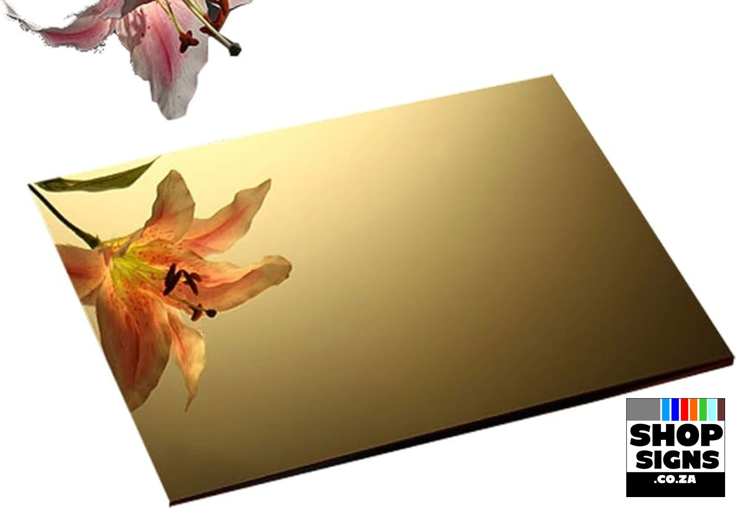 Acrylic Mirror Gold 3mm