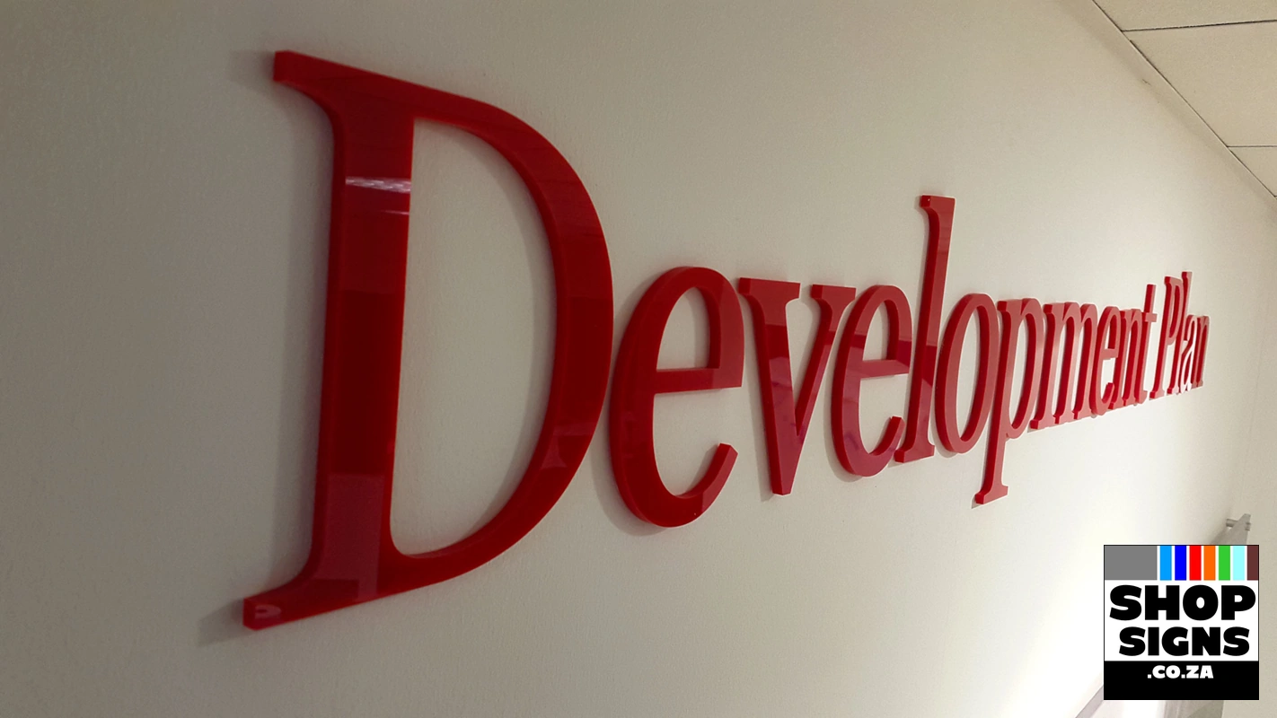 Flat Laser cut Letters Development