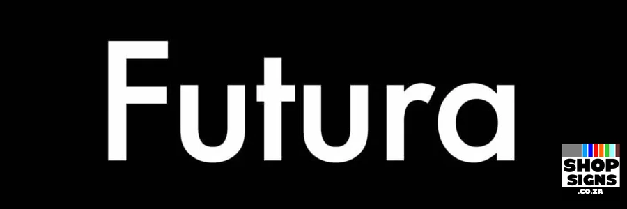 Futura Font Sample