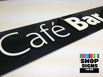 Laser Cut Bar Sign