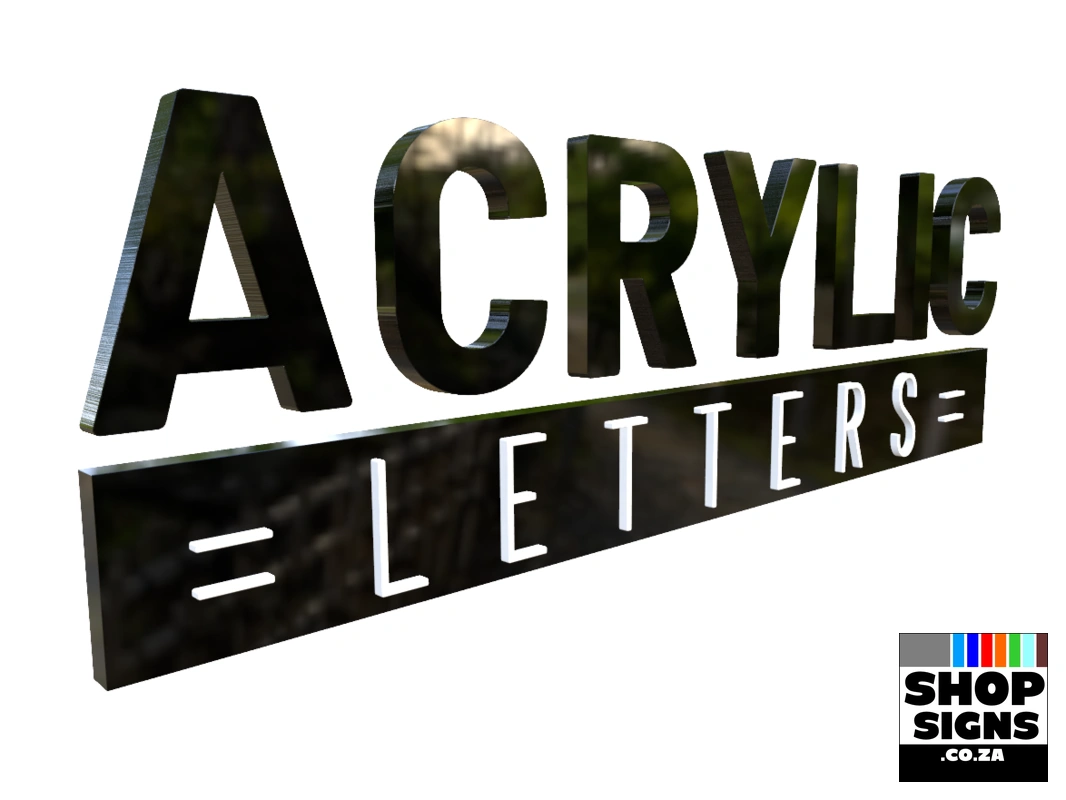 Laser Cut Letters Acrylic