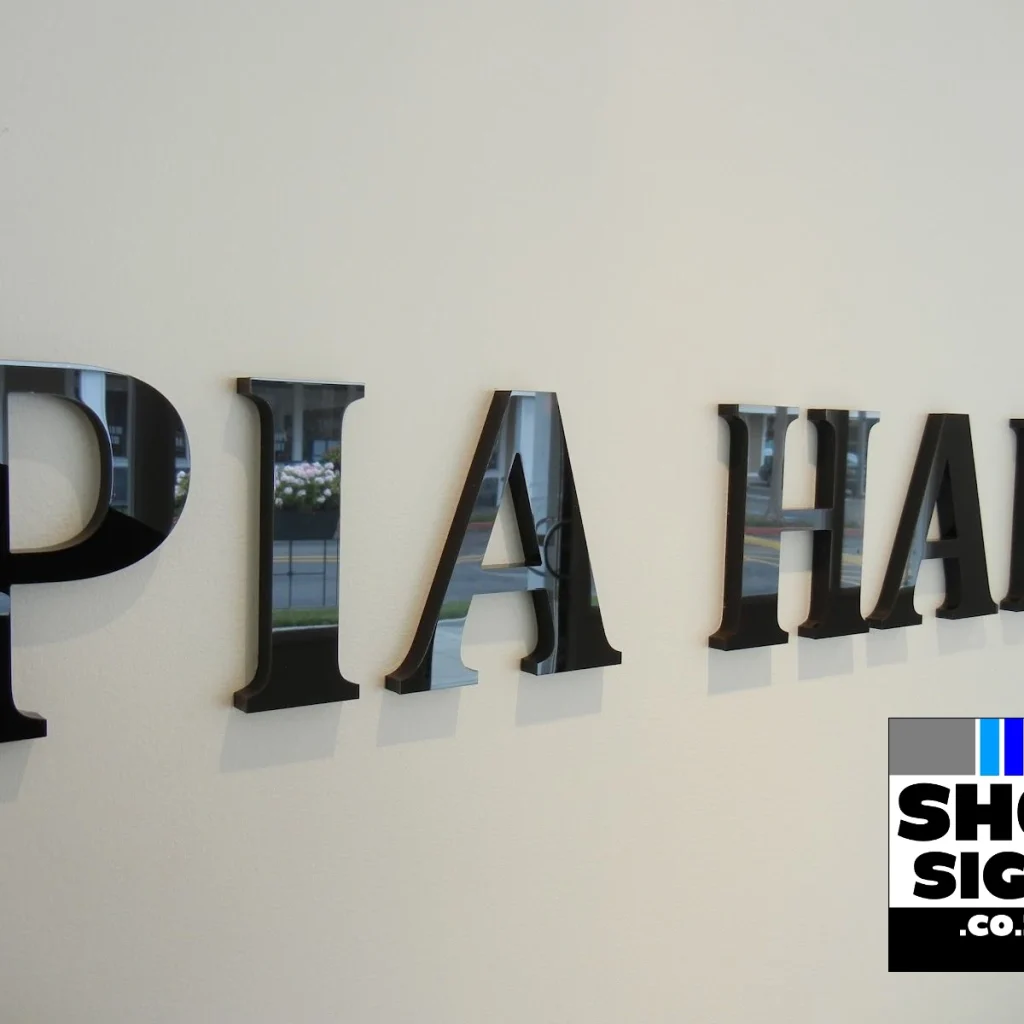 Laser Cut Salon Sign
