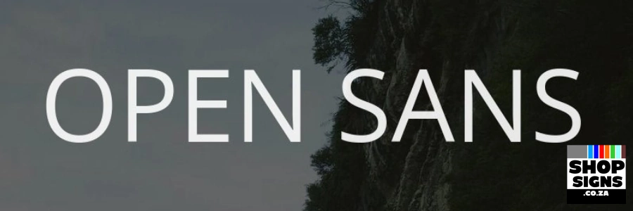 Open Sans Sample