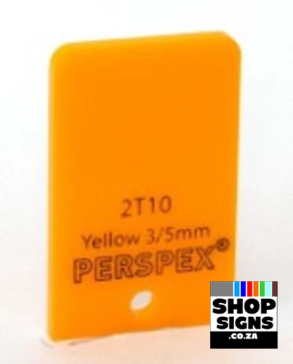 STANDARD 2T10 Yellow 3mm