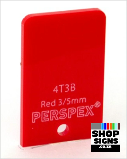 STANDARD 4T3B Red 3mm