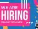 We are Hiring Graphic Designer